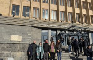 Los científicos españoles Carlos Rodero y Eli Bonfill acabaron proyecto científico en Armenia