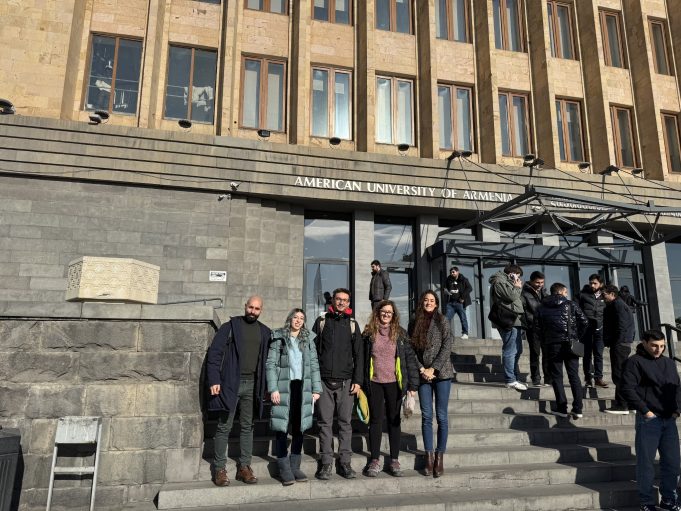 Los científicos españoles Carlos Rodero y Eli Bonfill acabaron proyecto científico en Armenia