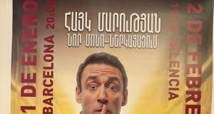 El 31 de enero Hayk Marutyan estrenará su representación en Barcelona