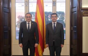 El Presidente Rull recibe al Embajador Sos Avetisyan