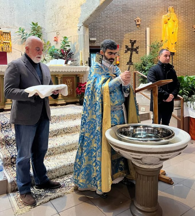 La Iglesia Apostólica Armenia celebró la Santa Misa de Navidad en Madrid