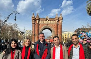 La sectorial de migraciones de ” Junts per Catalunya ” asistio a los actos dedicados al año nuevo Chino en Barcelona