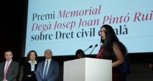Emma Hakobyan recibe del ICAB el Premio Memorial Decano José Juan Pintó Ruiz 2024