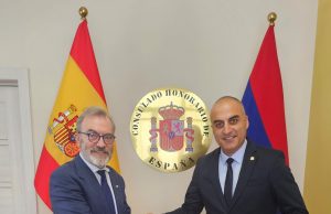 Ashot Parsyan asume el cargo de nuevo Cónsul Honorario de España en Armenia